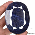 Blue Sapphire Loose Gemstone — 82 x 61 x 36mm, 2060 Ct, Madagascar