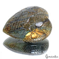 Natural Golden Fire Labradorite Hand Carved Heart Shape Certified Gem~1030 Cts