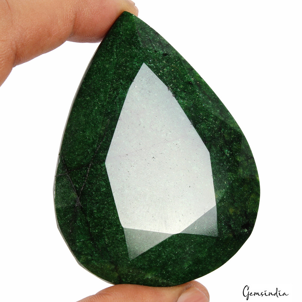Fabulous Green Emerald Earth mined 540 Ct Natural Huge Brazilian Certified Gem