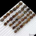 300 Cts 100% Natural Brown Sapphire Untreated Faceted Cut Loose Gemstones 37 Pcs