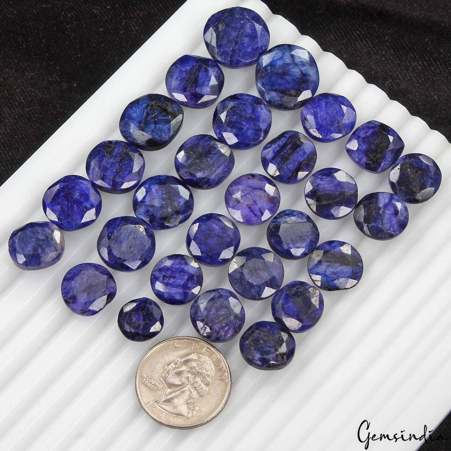 330 Ct Natural Blue Beryl Round Cut Loose 11-18mm Gemstones Wholesale Lot~28 Pcs