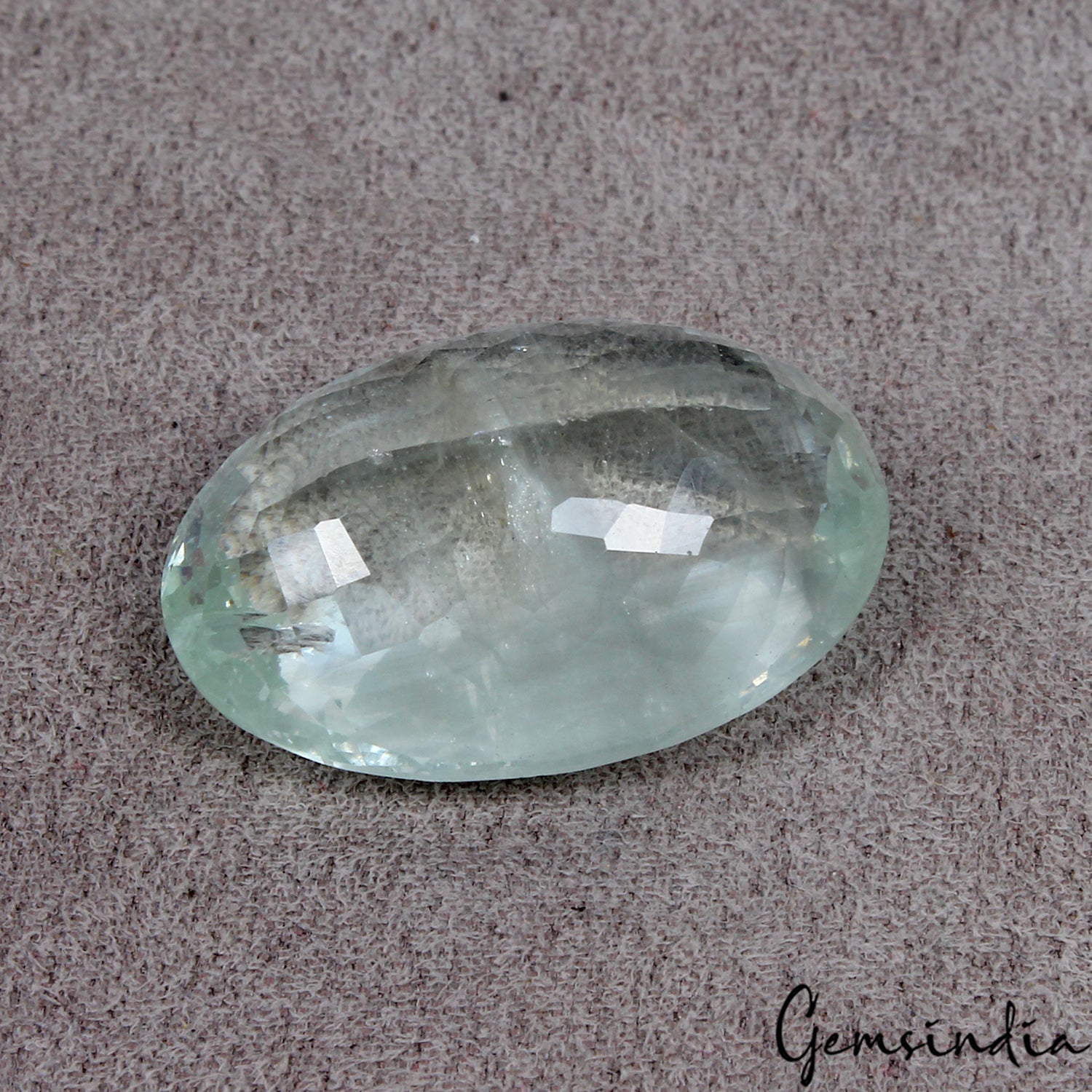 Huge 41.10 Cts Natural Aquamarine Ocean Blue Oval Cut Unheated Gemstone, Brazil