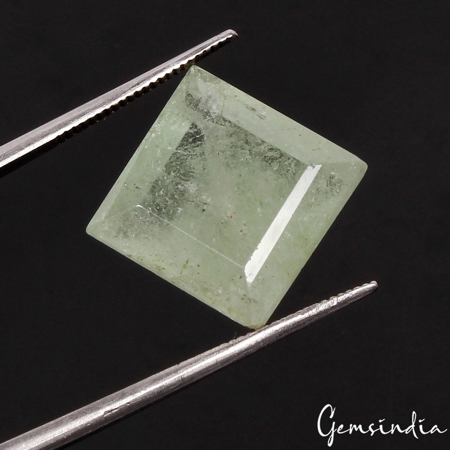 Aquamarine Loose Gemstone, Octagon Cut, Untreated — 13x13x8 mm, 11.40 Ct, Brazil