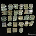 470 Cts/27Pcs Natural Untreated Green Blue Aquamarine Beryl Mixed Cut Loose Gems