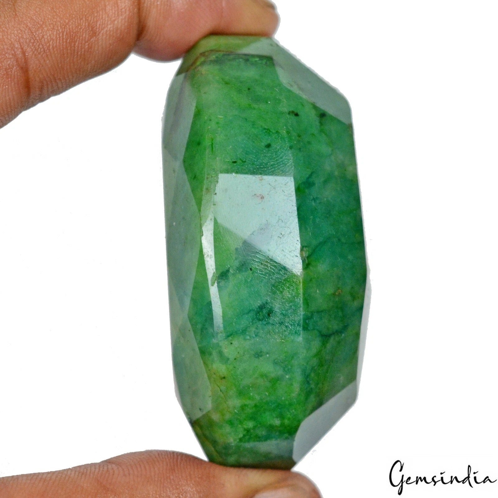 Certified 760 Cts Natural Brazilian Green Emerald Oval Cut Loose Earth Mined Gem