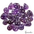 Amethyst Lot, Cabochon, Untreated — 20 Pieces, 20mm to 24mm, 430 Ct, Brazil