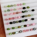 Tourmaline Lot, Loose Gemstone, Untreated — 60 Pieces, 6x4mm, 24.80 Ct, Mozambique