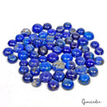 Lapis Lazuli Lot, Cabochon, Blue — 62 Pieces, 7mm to 10mm, 160.00 Ct, Afghanistan