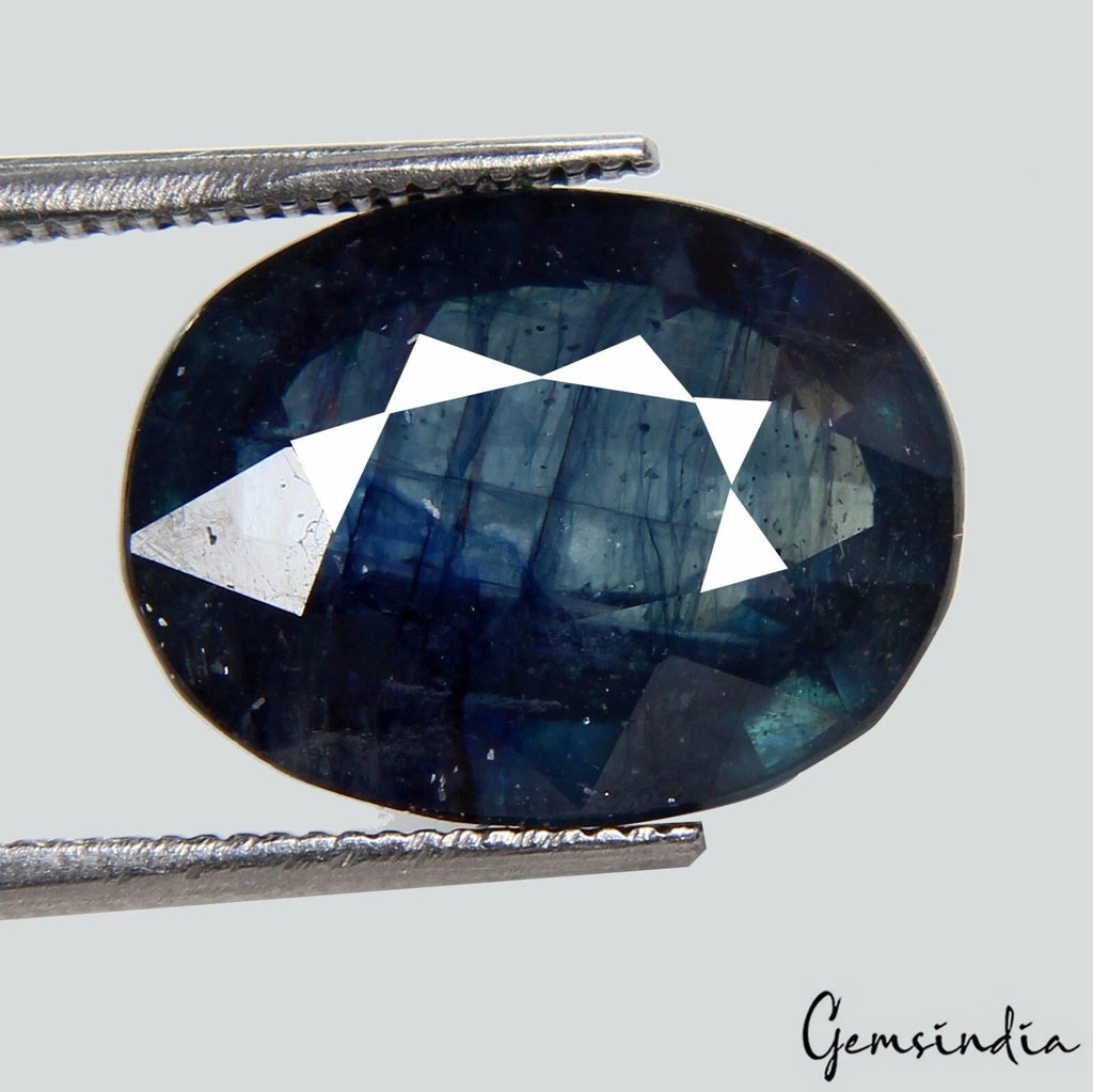 IGL&I Certified 9.20 Ct Natural Pitambari Sapphire Oval Cut Loose Gem 14x11x6mm