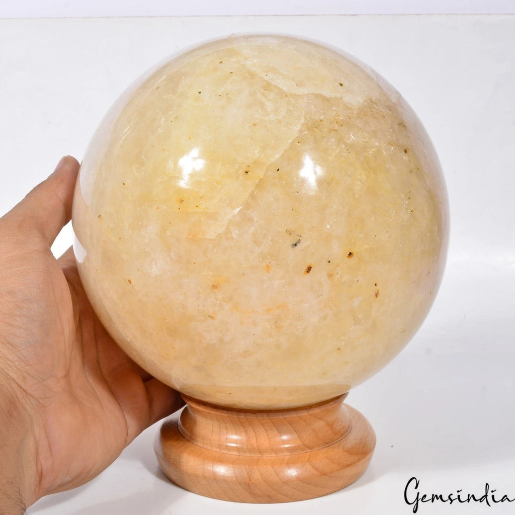 Huge 5.8 Kilo Natural Aventurine Sphere Crystal Healing Mineral Large Gem Sphere