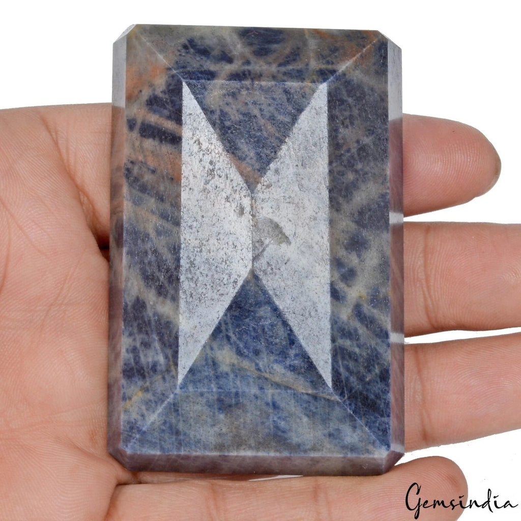 Huge Certified 930 Ct Natural Blue Sapphire Untreated Loose Octagon Cut Gemstone