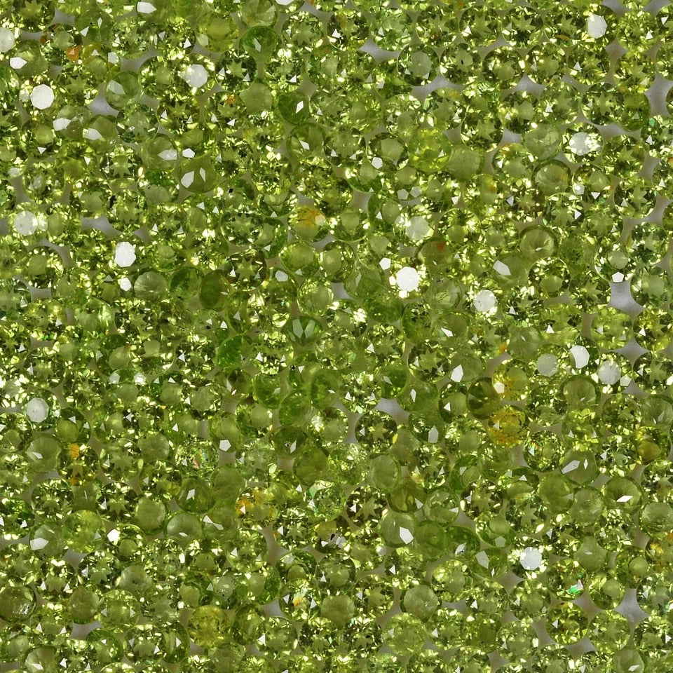 Natural Peridot Round Cut 4mm Calibrated Green Gemstones Wholesale Lot 400 Pcs