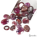 Natural Untreated Red Ruby Certified Lot 163.00Ct Mix Cut Loose Gems For Jewelry
