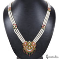 Pearl Necklace, Red — 24", 300 Ct, India