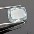 14 Ct Natural Untreated Breath Taking Blue Aquamarine Cushion Cut Loose Gemstone