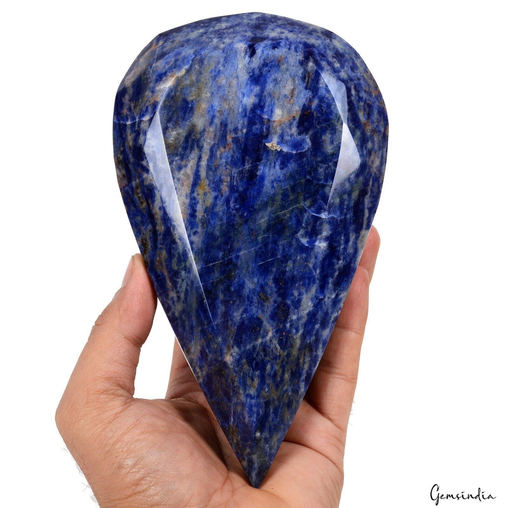 Sodalite Loose Gemstone, Blue — 7.2", 1.9 Kg