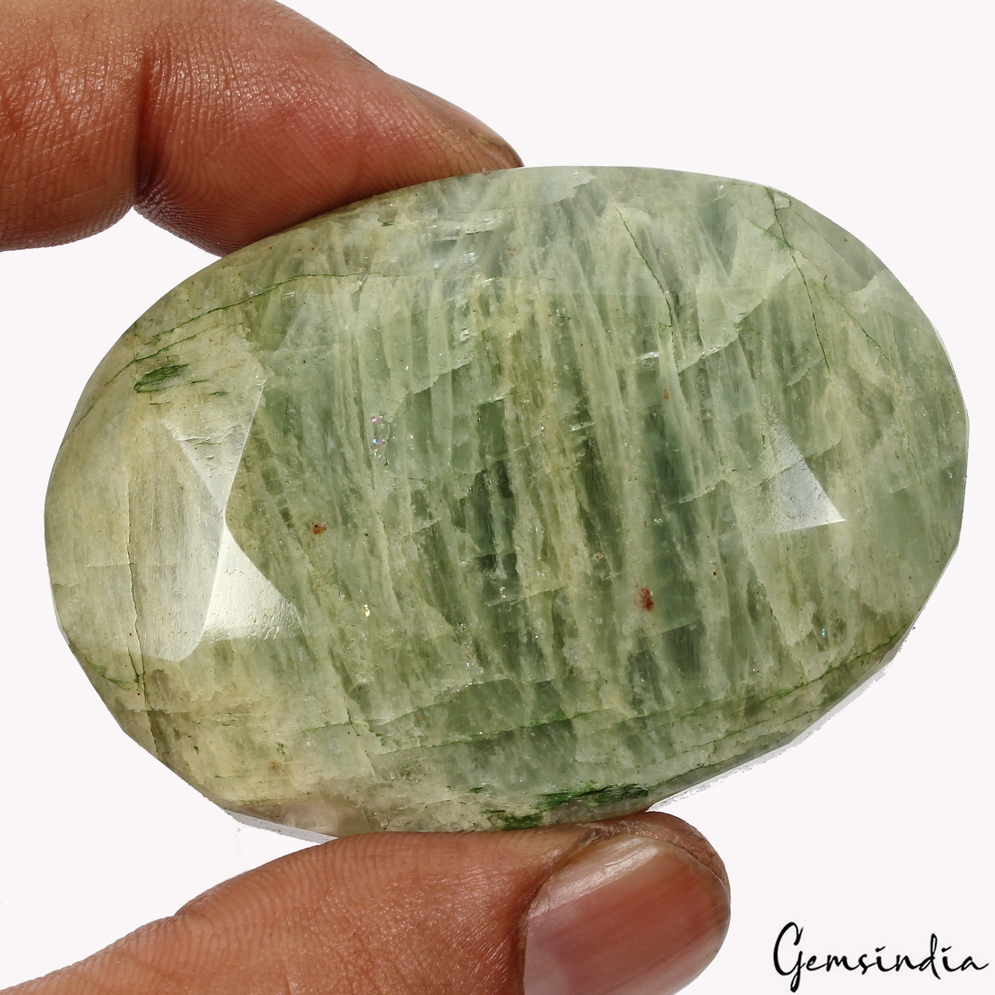580 Cts Natural Green Emerald Oval Faceted Earth Mined Loose Brazilian Gemstone