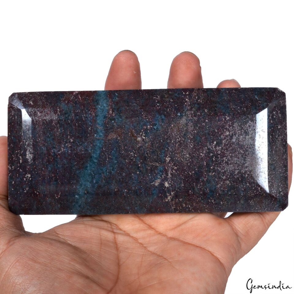 Ruby Kyanite Loose Gemstone, Untreated — 5.25x2.3x0.75 Inches, 2800 Ct (0.56 Kg), Madagascar