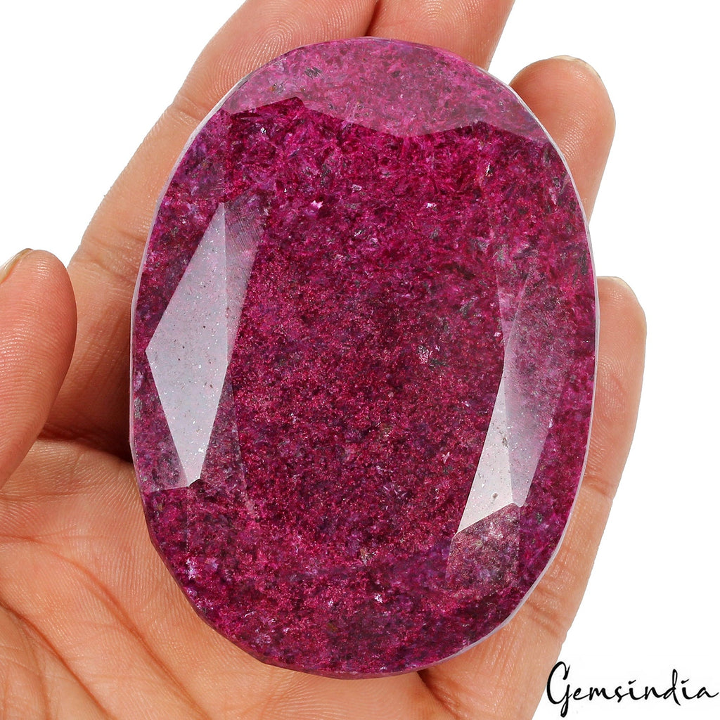 1600 Cts Natural Pink Red Ruby Oval Cut Loose Earth mined Museum Grade Gemstone
