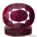 Museum Size 2780 Ct Natural African Dark Red Ruby Oval Earthmined Huge Loose Gem