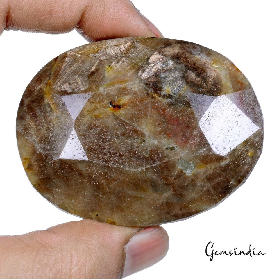 Certified 860 Ct Natural Untreated Brown Sapphire Oval Cut Loose Huge Gemstone