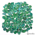 880 Ct Natural Colombian Green Emerald Lot Pear Cabochon Loose Gemstones 108 Pcs