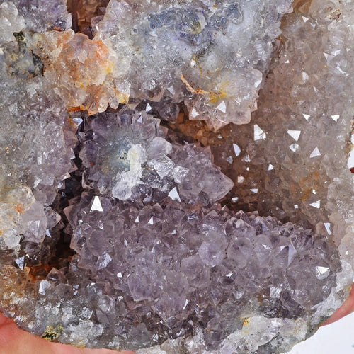Amethyst Crystal Cluster, Untreated, Purple — 6x5.6x3 Inches, 1.35 Kg (6750 Ct), Uruguay
