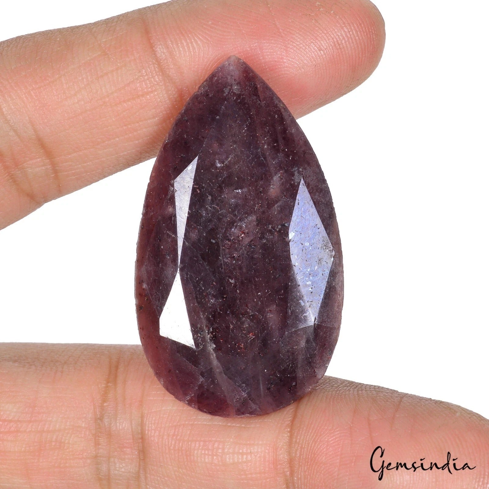 Ruby Loose Gemstone, Red — 42x24x13mm, 149.35 Ct, Madagascar