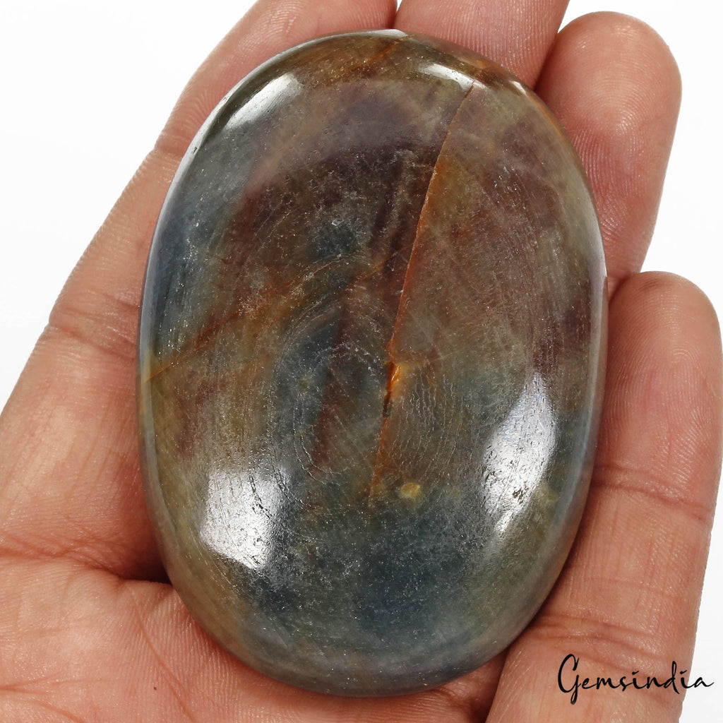 660 Cts Natural Untreated Bi Color Sapphire Oval Cab Loose Huge Earth Mined Gem