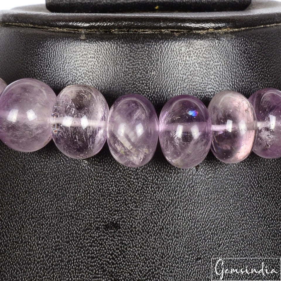 Amethyst Beaded Strand, Purple — 11mm to 18mm, 860 Ct