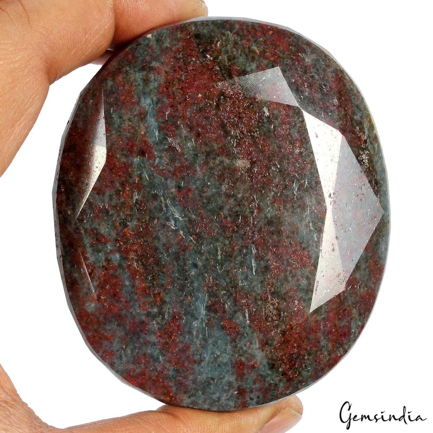 2400 Ct Natural Untreated Ruby Kyanite Oval Cut Huge Gemstone From Madagascar