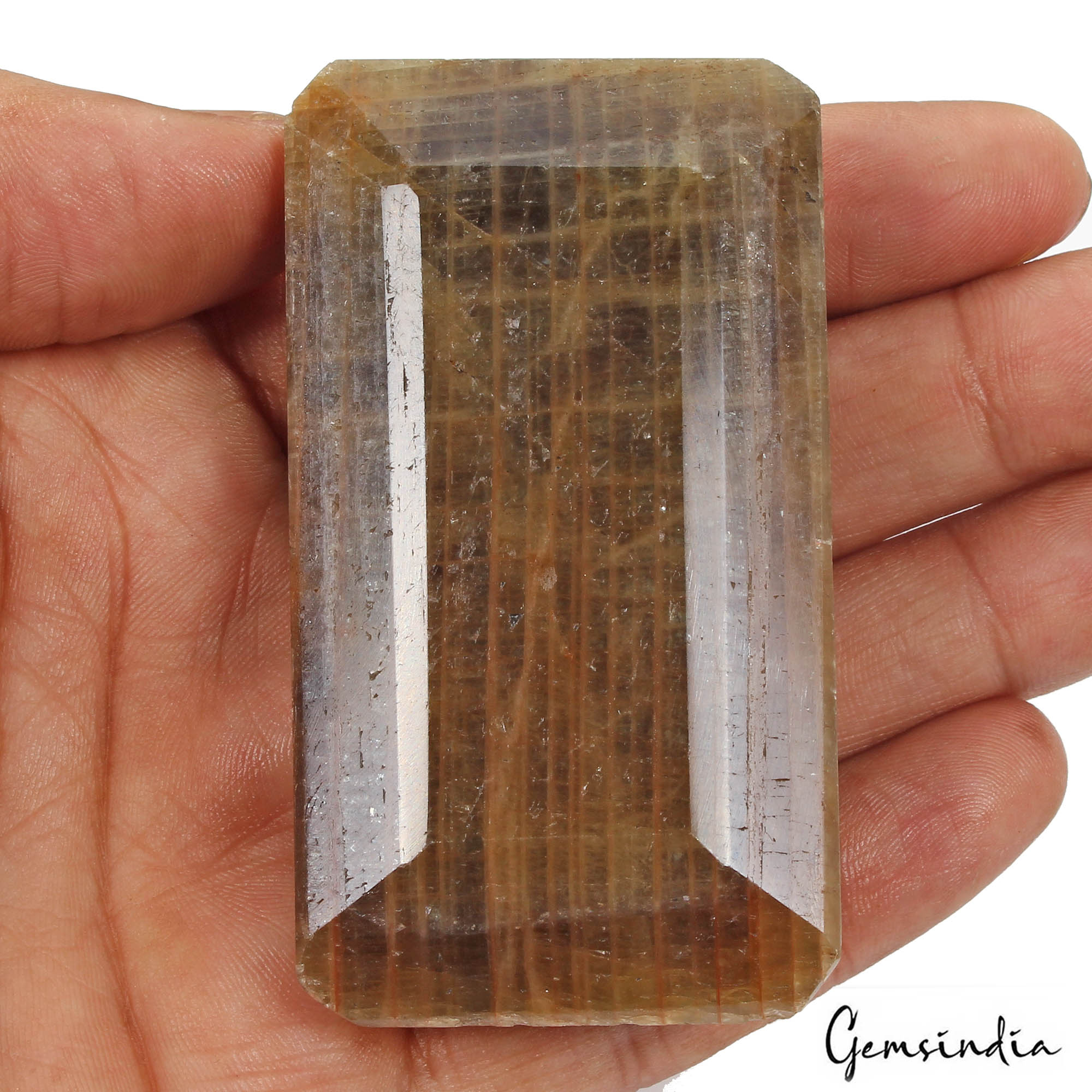 Certified 955 Cts Natural Untreated Brown Sapphire Octagon Cut Loose Huge Gem