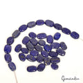 150 Ct Natural Blue Lapis Lazuli Oval Cab Side Drilled Loose Beads Jewelry Gems