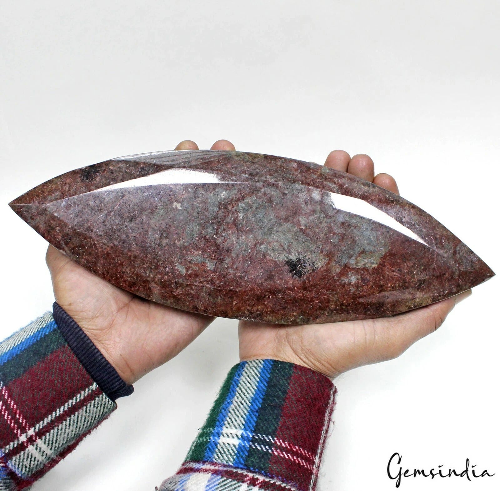 Large 2.76 Kilo Natural Earth Mined Ruby Marquise Cut Faceted Huge Size Gemstone