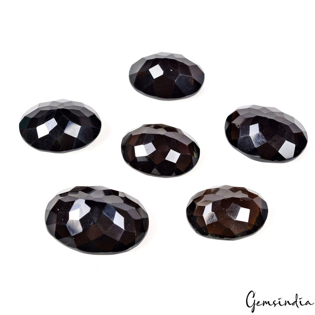 Certified 145.20 Cts/6 Pcs Natural Brown Smoky Quartz Oval Cut Loose For Jewelry