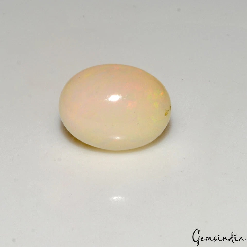 4.20 Cts Australian Opal Doublet 13x10mm Top Quality Flashy Oval Loose Gemstone