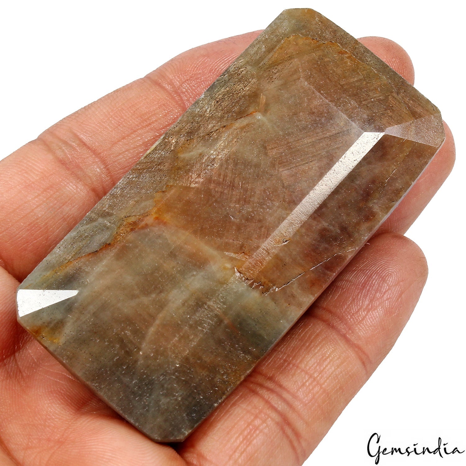 800 Cts Natural Untreated Brown Sapphire Octagon Cut Loose Madagascar Gemstone