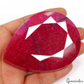 1090 Cts Natural Eye Catching Pink Red Quartz Pear Faceted Huge Size Loose Gem