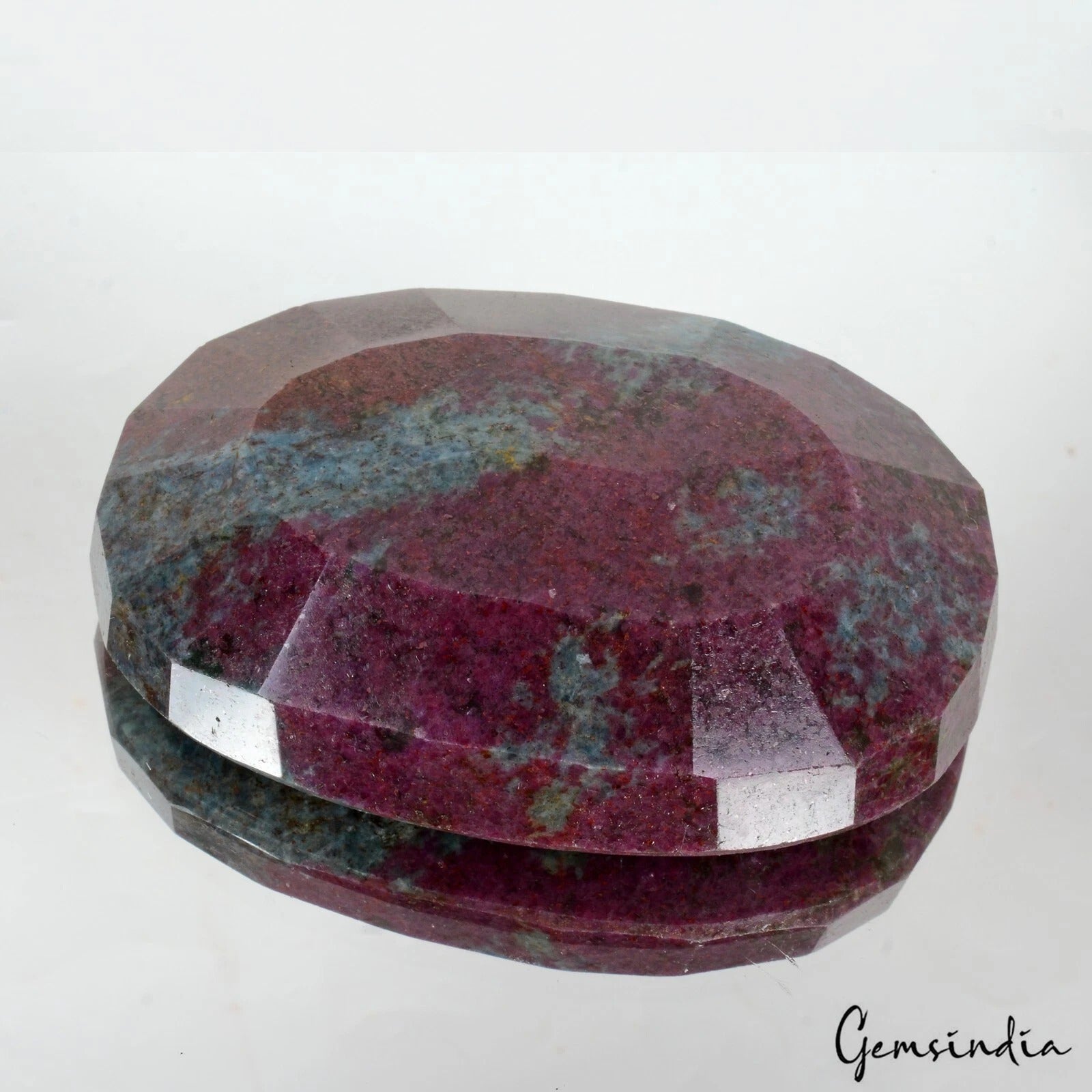 2230 Ct Natural Untreated Ruby Kyanite Oval Cut Faceted Earth Mined Loose Gems