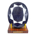 Museum Use 4340 Ct Natural African Blue Sapphire Oval Faceted Cut Loose Huge Gem