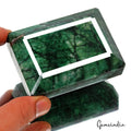 2050 Ct Natural Green Brazilian Emerald Octagon Faceted Earth Mined Loose Gems