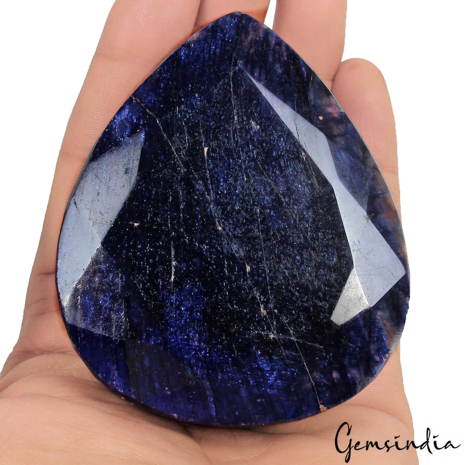 2230 Ct Natural Royal Blue Sapphire Pear Faceted Earth Mined Museum Size Gems