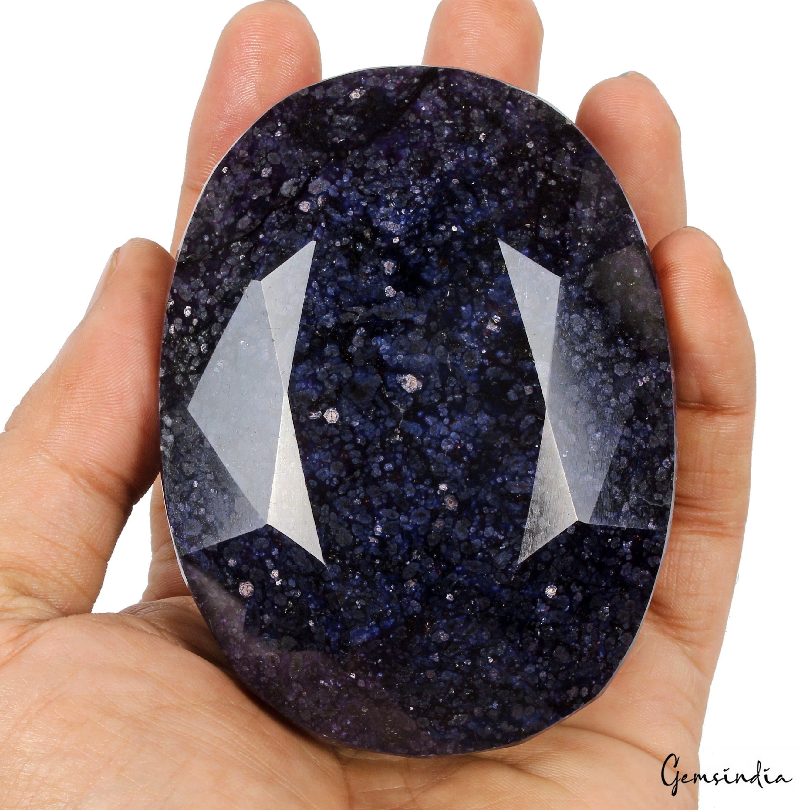 3000 Cts Natural African Earth Mined Blue Sapphire Oval Cut Huge Gem -91x68x46mm