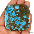 Spiderweb Blue Turquoise Cushion Cab Arizona 233.10 Ct Museum Size Gems From U.S