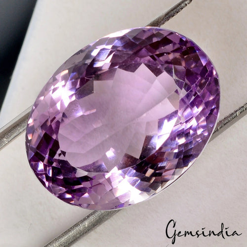 Amethyst Loose Gemstone, Untreated, Purple — 20 x 15 x 12mm, 27.85 Ct