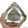 1.5 Kilo Rutilated Quartz Black Needle Rare Huge Untreated Collectible Gemstone