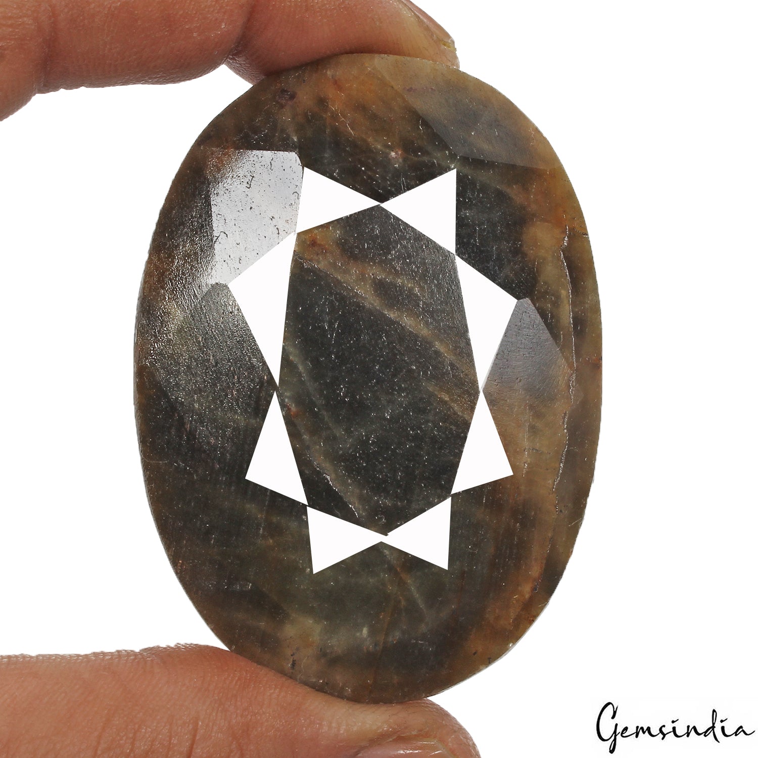 Certified 800 Cts Natural Untreated Black Brown Sapphire Oval Cut Loose Huge Gem