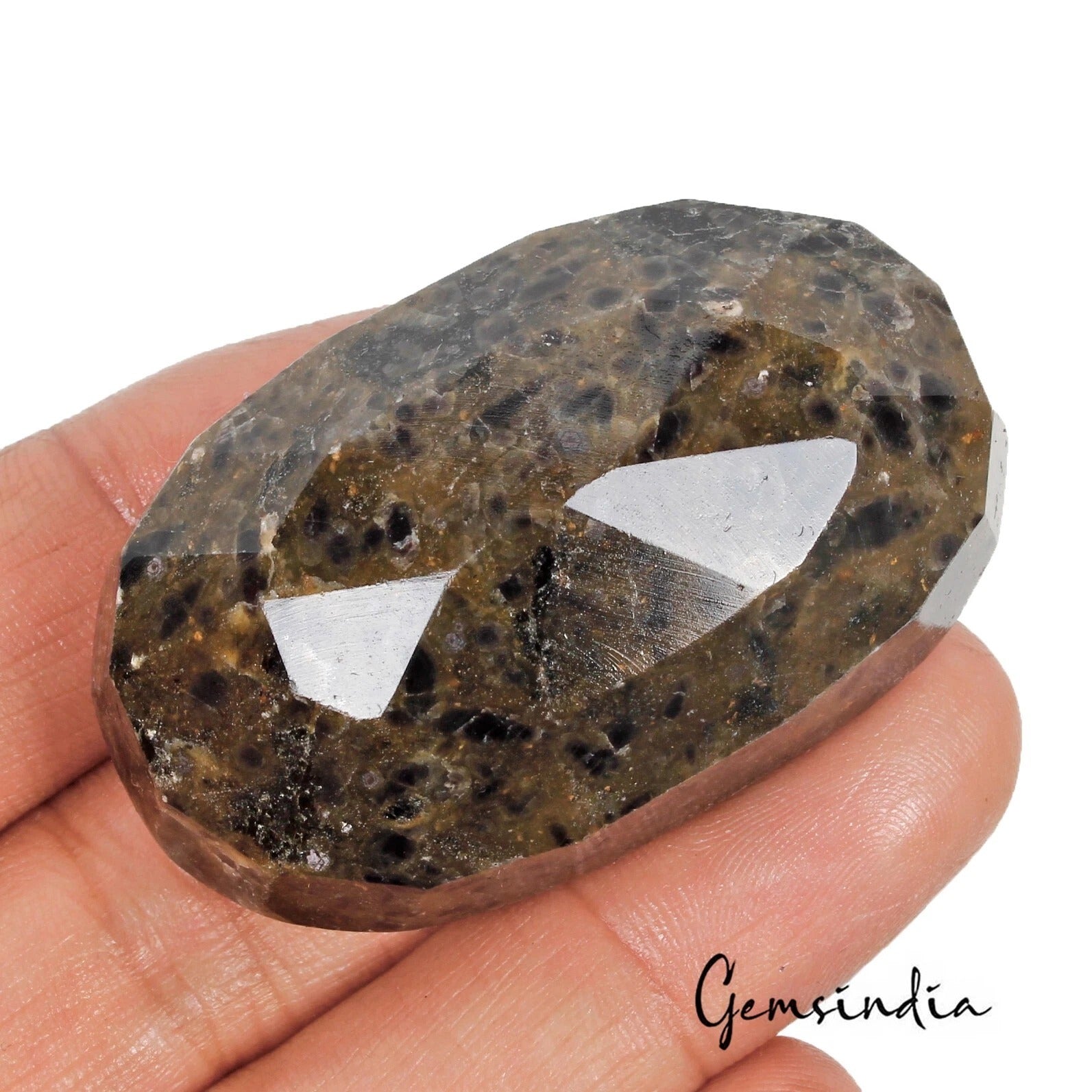 Certified 350 Cts Natural Untreated Bi Color Lepard Sapphire Oval Cut Loose Gem