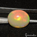 Ethiopian Opal Cabochon — 10x8x3 mm, 1.30 Ct, Ethiopia