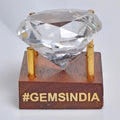 208.70 Ct Natural Crystal White Quartz Round Diamond Cut Loose Brazil Gemstone